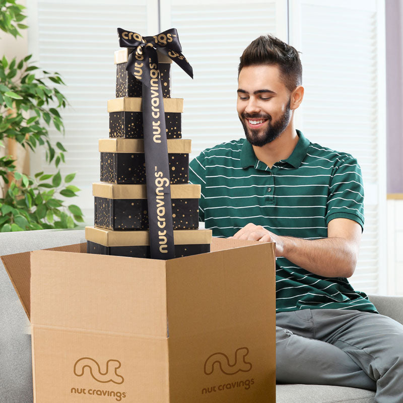 Nut and Fruit Gift Towers