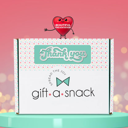 Gift A Snack - Thank You Snack Box Variety Pack Care Package + Greeting Card Appreciation Sweet Treats Gift… — view 7