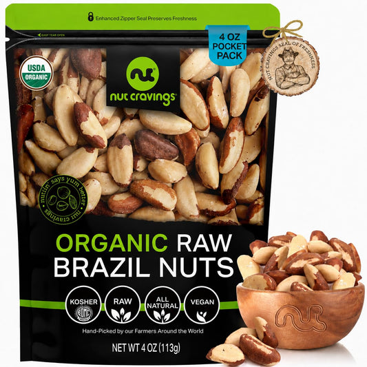 Organic Raw Brazil Nuts — Nut Cravings