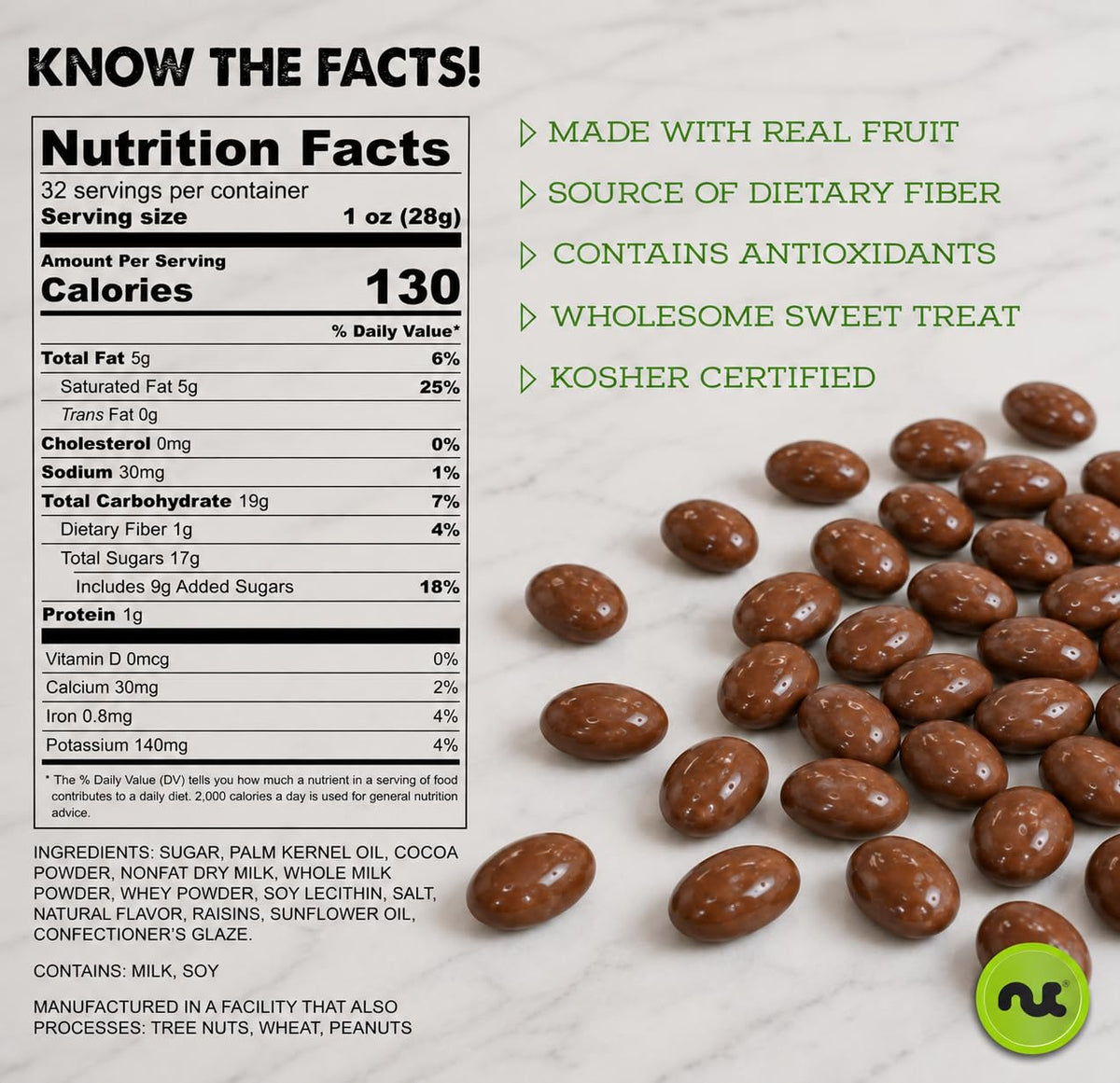 Chocolate Covered Raisins — Milk Chocolate — photo 12