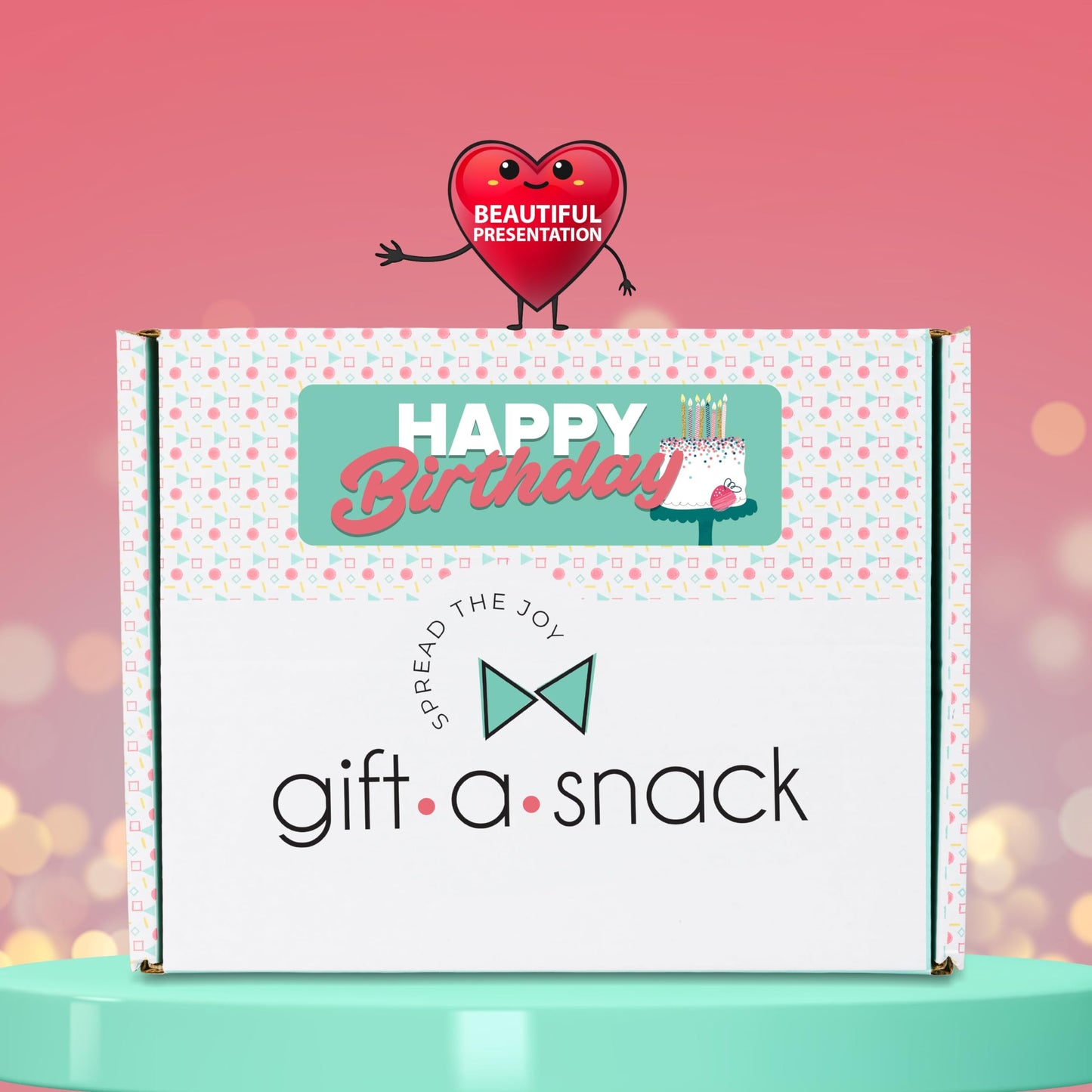 Gift A Snack - Happy Birthday Snack Box Variety Pack Care Package + Greeting Card Bday Sweet Treats Gift… — view 7
