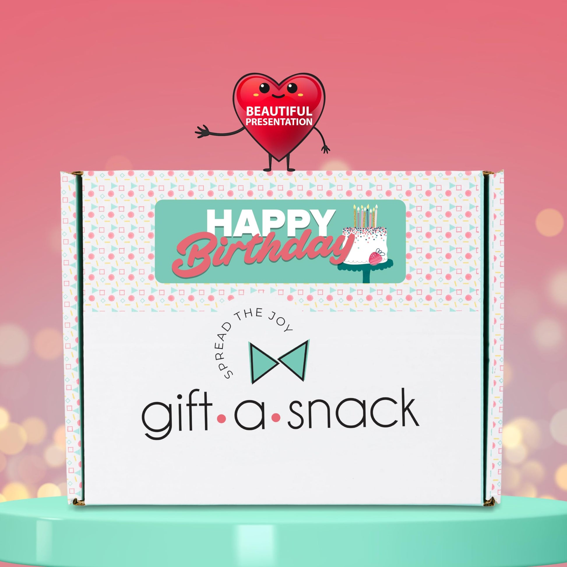 Gift A Snack - Happy Birthday Snack Box Variety Pack Care Package + Greeting Card Bday Sweet Treats Gift… — view 7