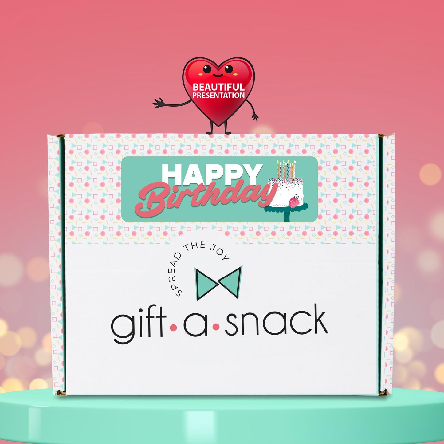 Gift A Snack - Happy Birthday Snack Box Variety Pack Care Package + Greeting Card Bday Sweet Treats Gift… — view 14