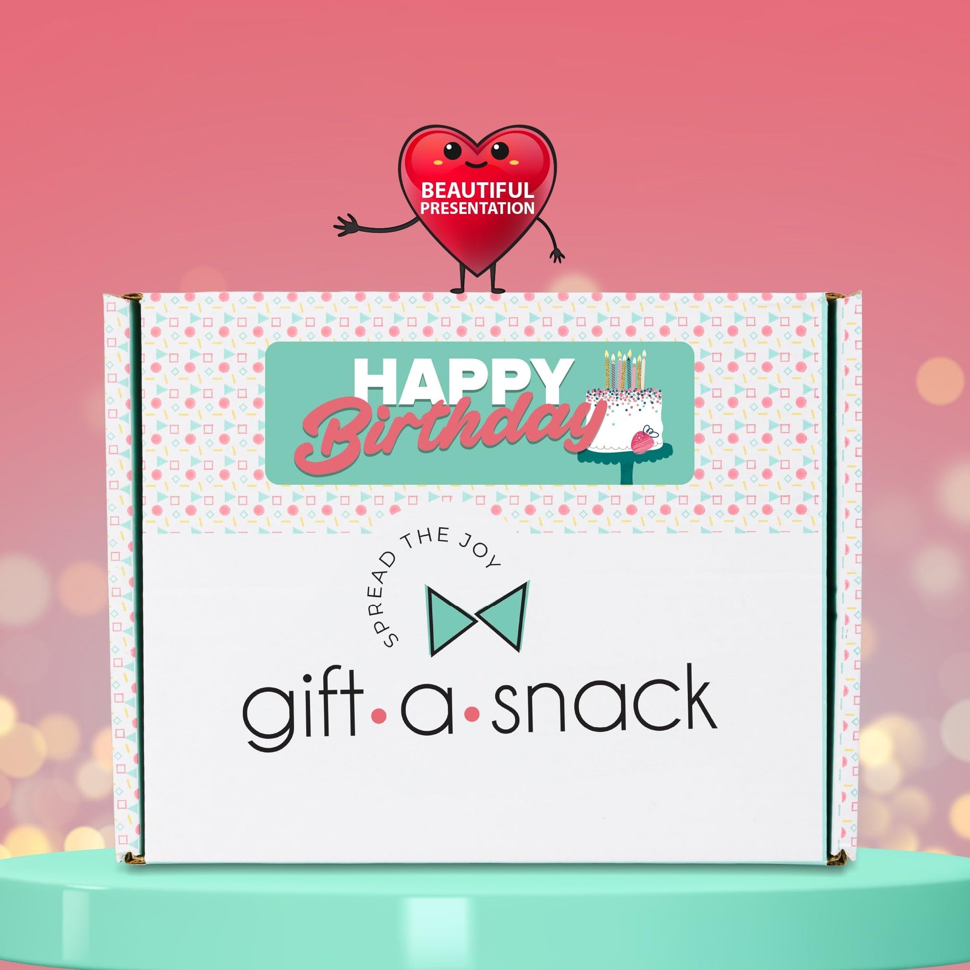 Gift A Snack - Happy Birthday Snack Box Variety Pack Care Package + Greeting Card Bday Sweet Treats Gift… — view 14