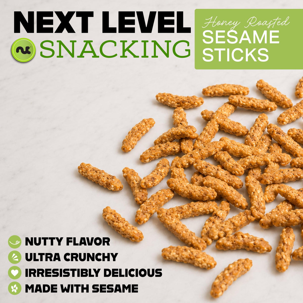Sesame Sticks — Honey Roasted — photo 6