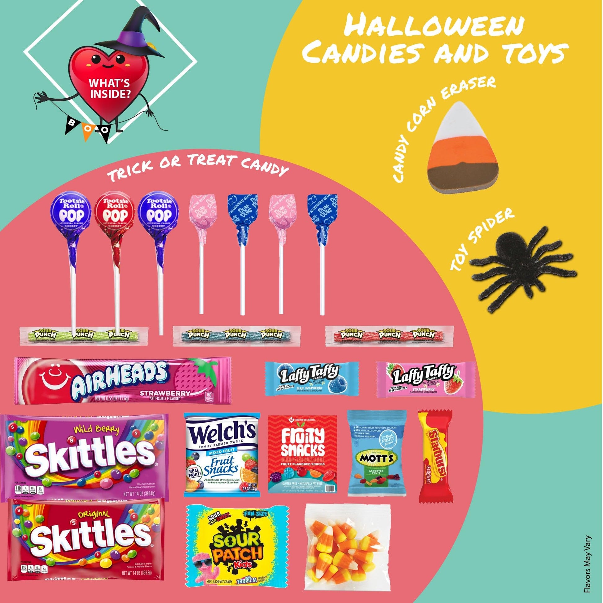Gift A Snack - Halloween Candies Trick or Treats, Snack Box Care Package + Greeting Card Sweet Treats Gift… — view 3