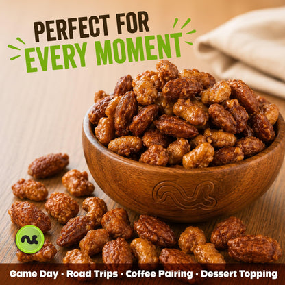 Butter Toffee Mixed Nuts — Sweet & Salty Roasted Blend — photo 10