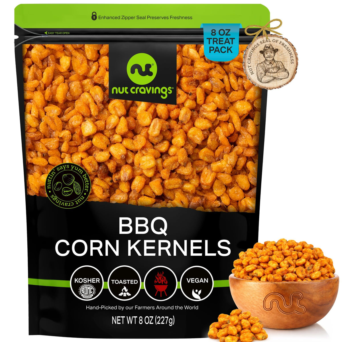 Toasted Corn Nuts — BBQ