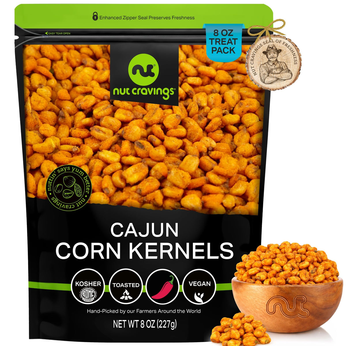 Toasted Corn Nuts — Cajun
