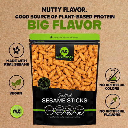 Sesame Sticks — Original Salted — photo 3