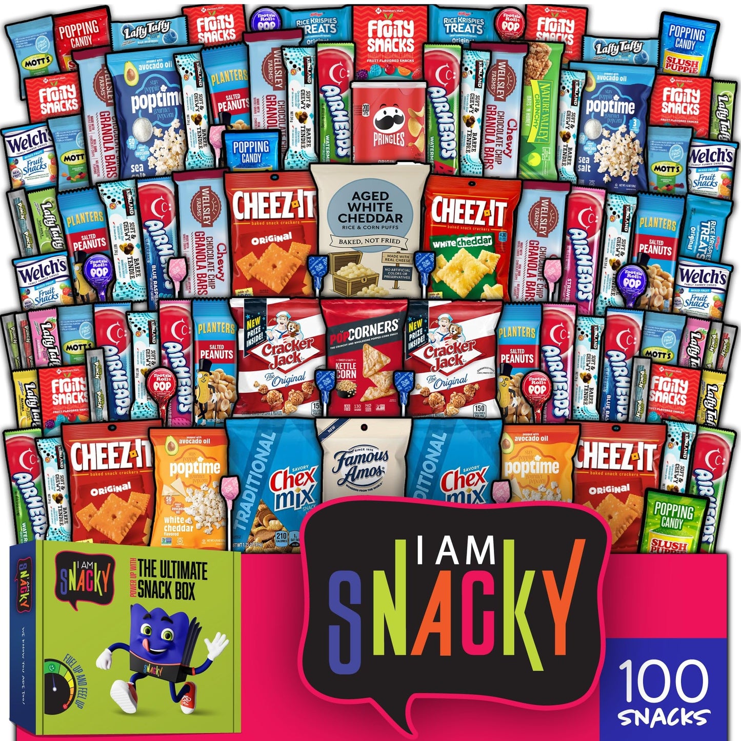 I AM Snacky - Treats, Snack Box Variety Pack Care Package + Greeting Card - SNACKY'S BASH BOX Sweet Treats… — view 15
