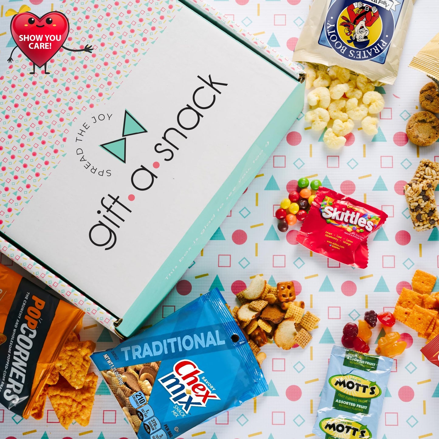 Gift A Snack - Easter Filled Egg & Bunny - Snack Box Variety Pack Care Package + Greeting Card Sweet Treats Gift Basket, Candies Chips Crackers Bars - Office Food Assortments