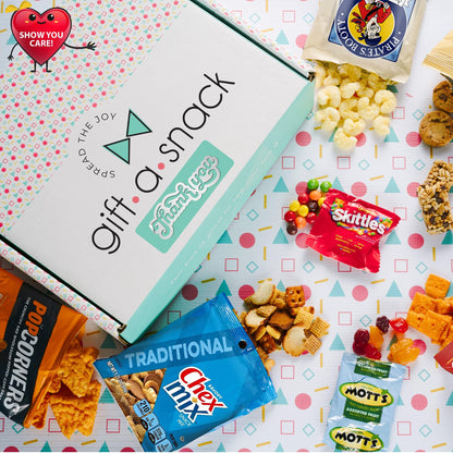 Gift A Snack - Thank You Snack Box Variety Pack Care Package + Greeting Card Appreciation Sweet Treats Gift… — view 6