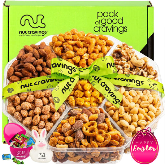 Easter Mixed Nuts & Candies Gift Basket