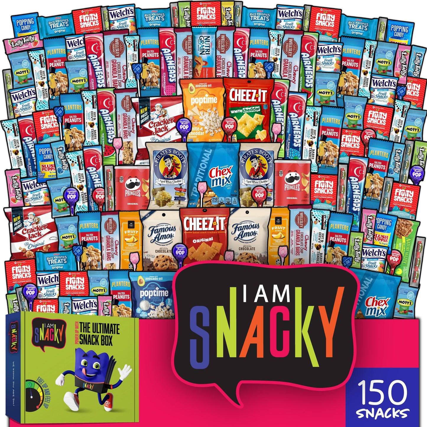 I AM Snacky - Treats, Snack Box Variety Pack Care Package + Greeting Card - SNACKY'S BASH BOX Sweet Treats… — view 20