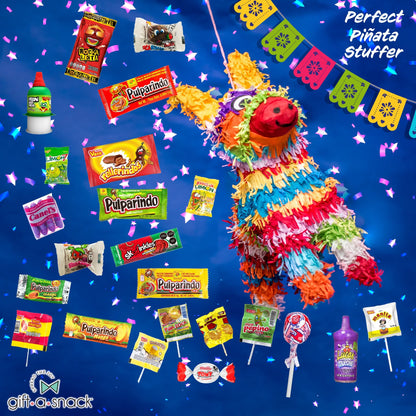 Mexican Candy Variety Pack Mix, Dulces Mexicanos Surtidos Bulk Assortment Spicy Sweet Sour Mexicano Candies, Hispanic Latino Snack Food
