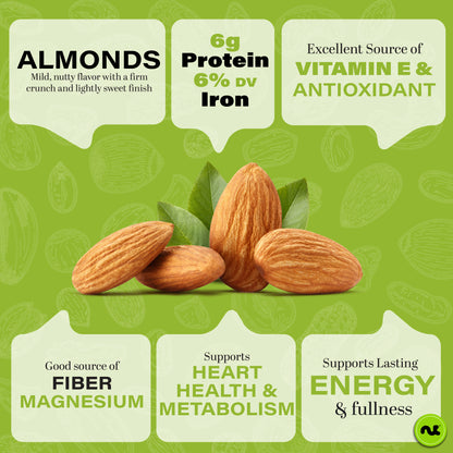 NUT CRAVINGS - Raw Slivered Almonds, Unsalted, (16oz - 1 LB) Packed Fresh in Resealable Bag - Nut Snack - Food Assortments Ideal for Trail Mixed Nuts