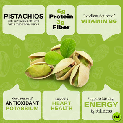 NUT CRAVINGS - Freshly Roasted & Salted California Pistachios Packed Fresh in Resealable Bag - Nut Snack - Food Assortments