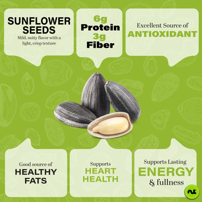 Raw Sunflower Seeds Kernels to eat, Unsalted, Shelled Hulled, Packed Fresh in Resealable Bag - Kosher Healthy… — view 8