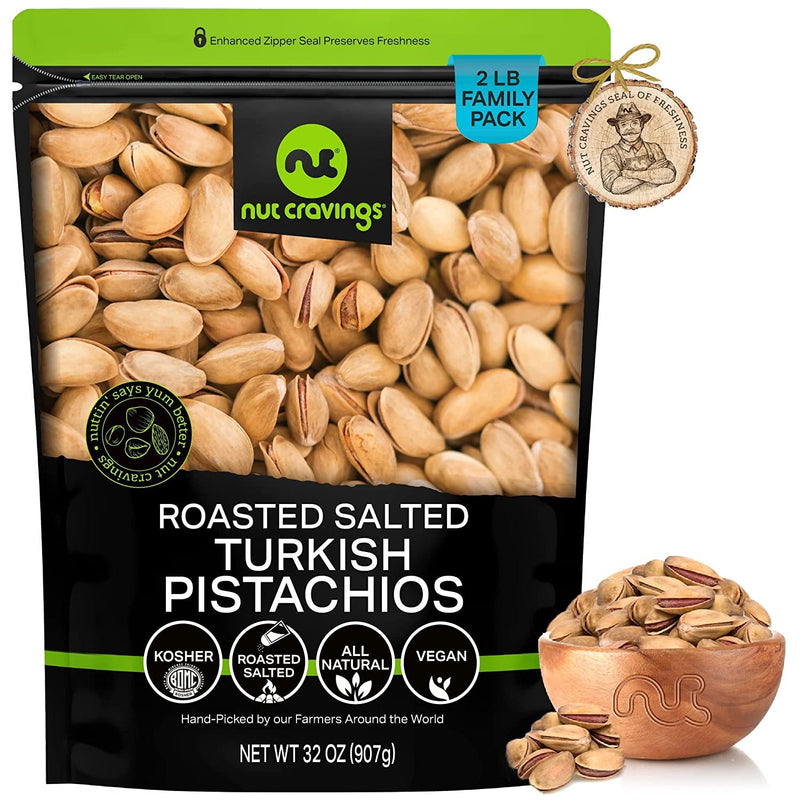 Roasted & Lightly Salted Turkish Pistachios Antep