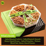 Green Ribbon Nut Sectional Tray X-Large NCG100009