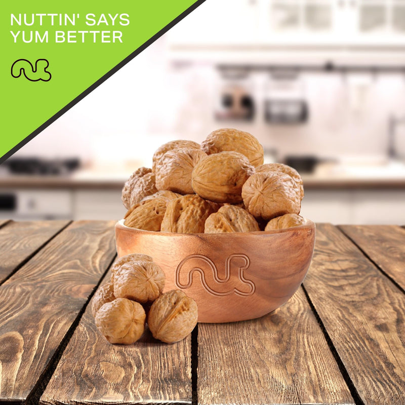Raw Walnuts In Shell