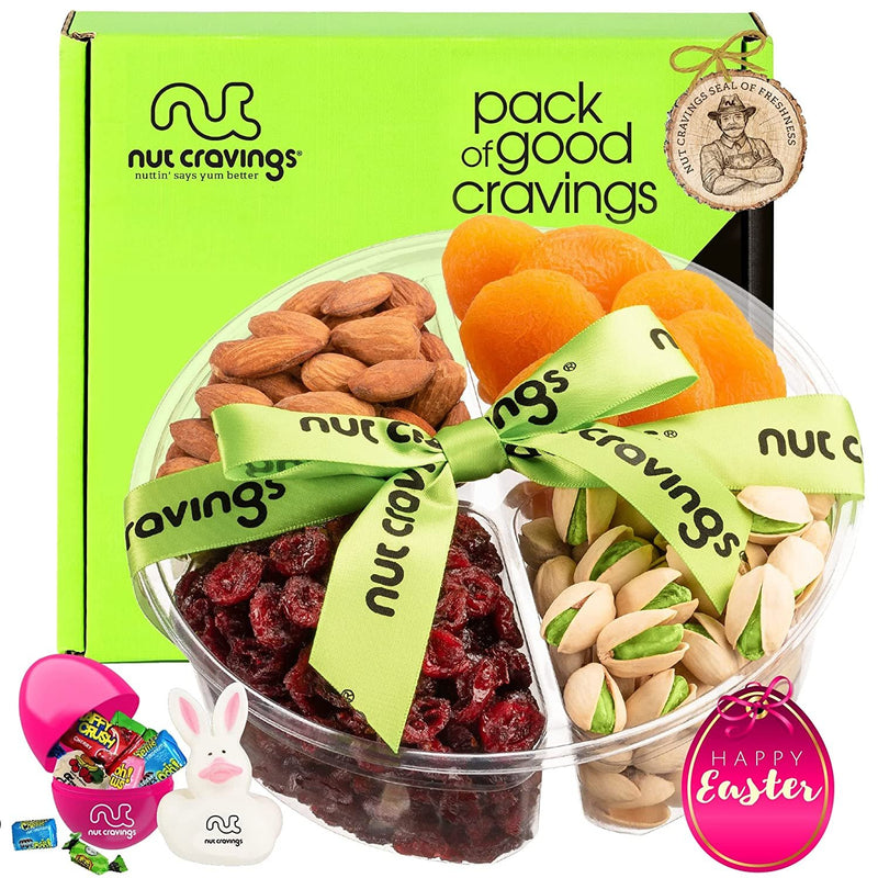 Easter Dried Fruit Nuts & Candies Gift Basket
