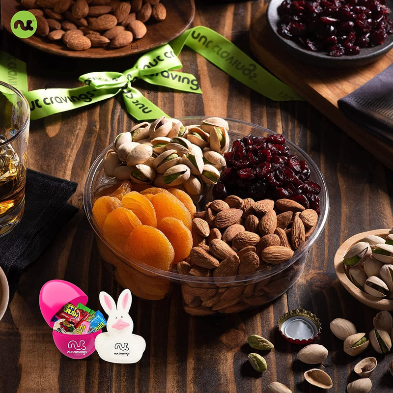 Easter Dried Fruit Nuts & Candies Gift Basket