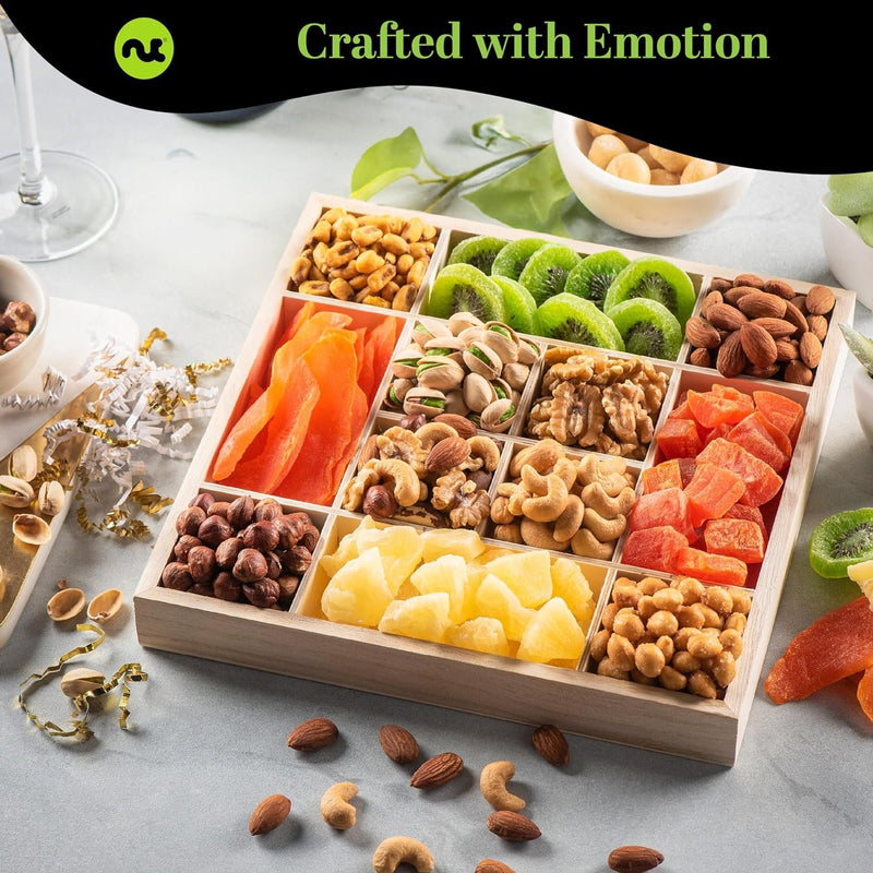 Birthday Dried Fruit & Mixed Nuts Gift Basket NCG100068