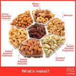Red Box Nut Sectional Gift Tray X-Large NCG100002