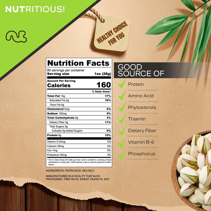 Roasted Salted Pistachios