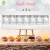 Easter Mixed Nuts & Dried Fruit Sectional Gift Box Large (Fun & Bunnies Included!)