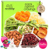 Easter Mixed Nuts & Dried Fruit Sectional Gift Box Large (Fun & Bunnies Included!)