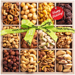Happy Holiday Mixed Nuts Wooden Tray NCG100047
