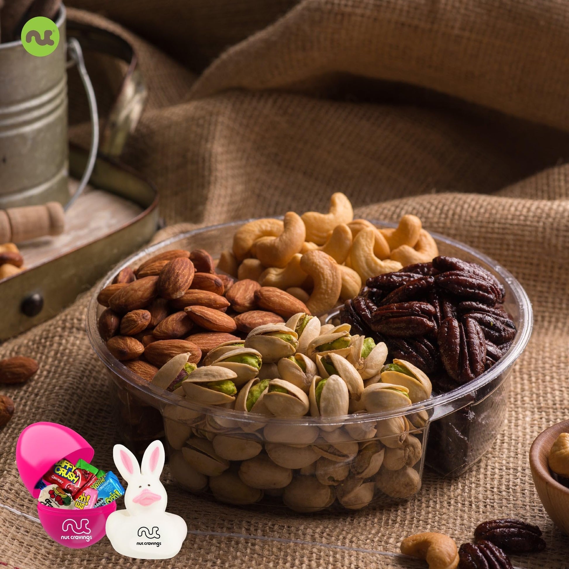 Easter Mixed Nuts & Candies Gift Basket — view 5