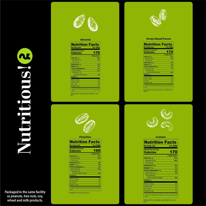 Green Box Nut Sectional Tray Medium NCG100038