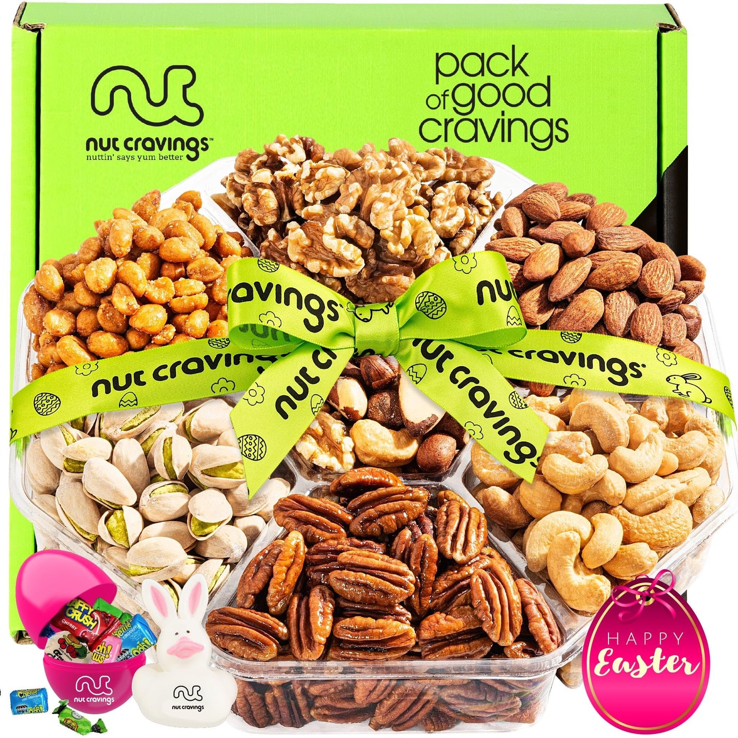 Easter Mixed Nuts & Candies Gift Basket