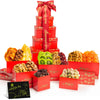 Red Heart Holiday Fruit & Nut Gift Tower NCG100027