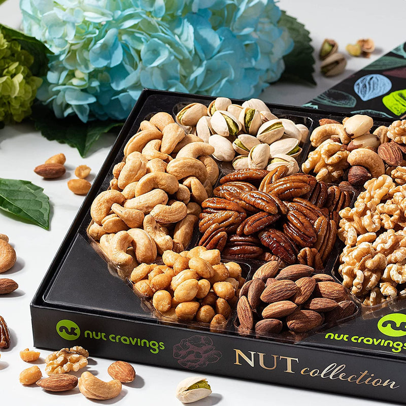 Elegant Nut Collection Gift Box