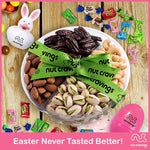 Easter Mixed Nuts Sectional Gift Box Medium (Fun & Bunnies Included!)