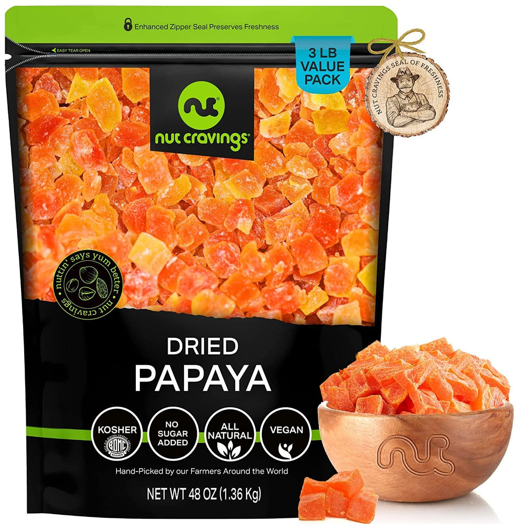 Dried Papaya Chunks