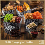 Leaf Pattern Fruit & Nut Gift Tower NCG100018