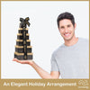 Happy Holiday Nut and Fruit Gift Tower NCG100044
