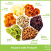 Green Ribbon Nut & Fruit Sectional Tray Large NCG100011