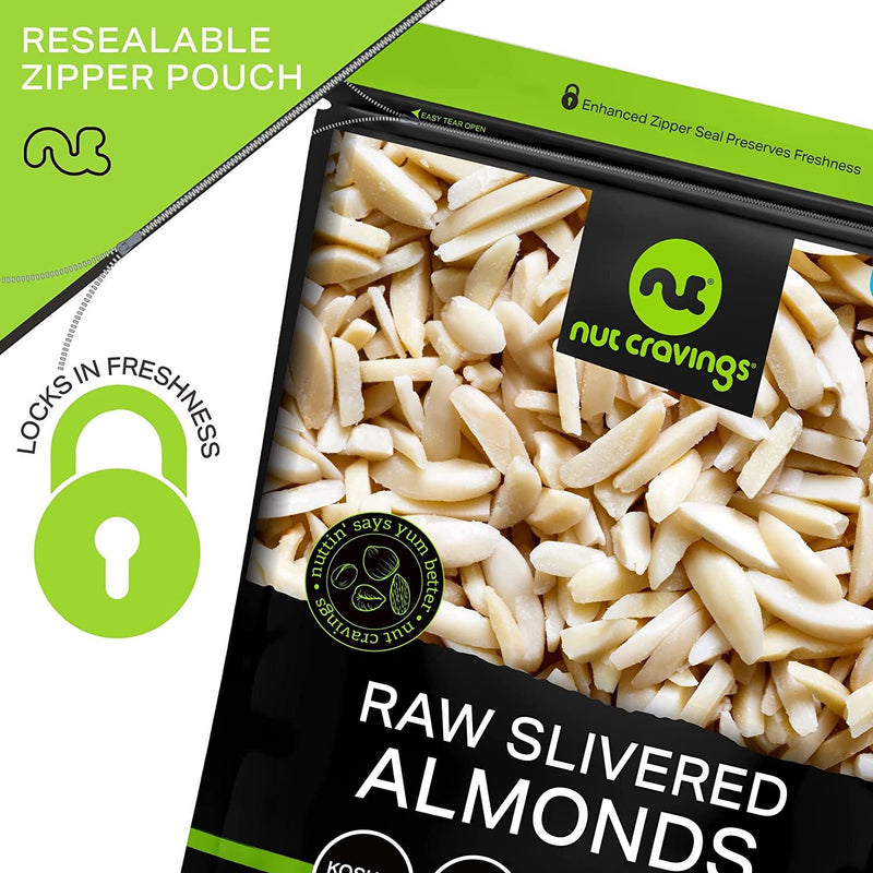 Raw Silvered Almonds