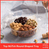 Red Box Gourmet Nut Sectional Gift Tray Box Medium