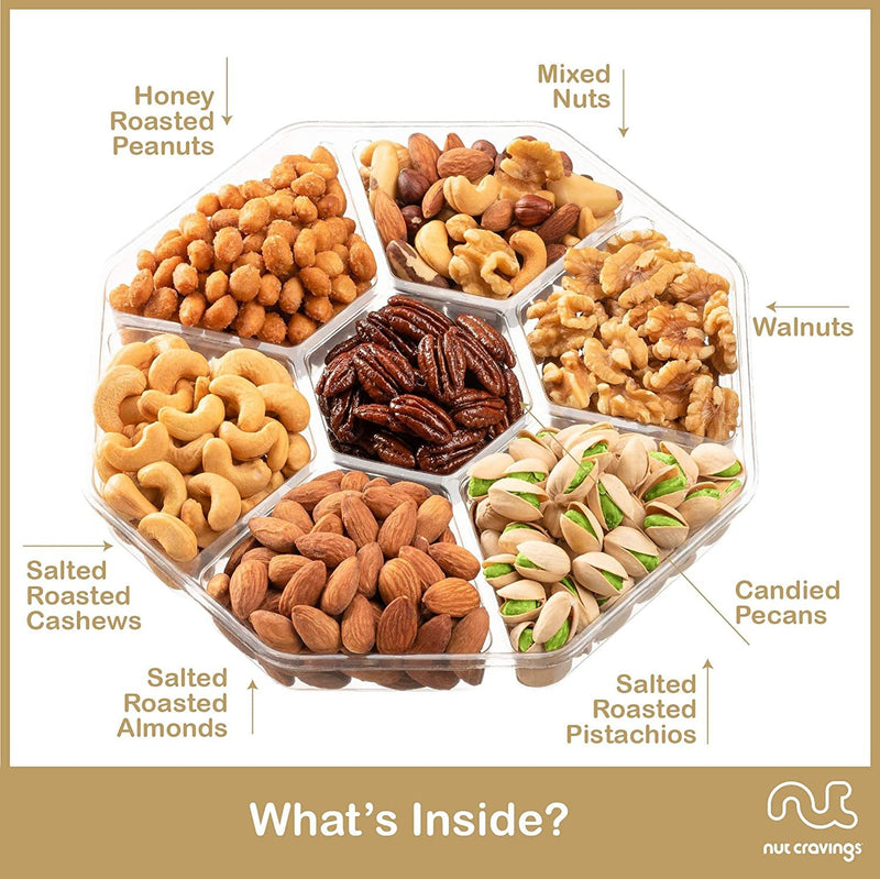 Happy Birthday Mixed Nuts Sectional  Box Large NCG100042