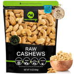Raw Whole Cashews, Unsalted, Shelled