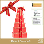 Red Heart Holiday Fruit & Nut Gift Tower NCG100027