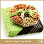 Happy Holidays Mixed Nuts Sectional Tray Large NCG100041